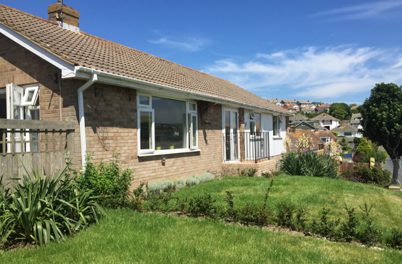 The Lustrells - outside view of care home