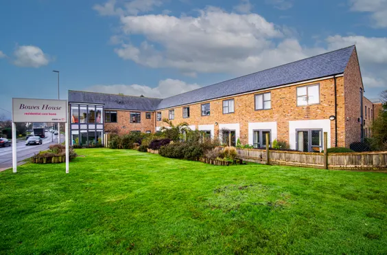 Bowes House - outside view of care home