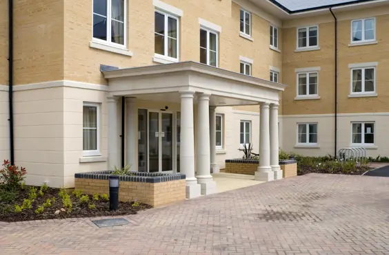 The Homestead - outside view of care home