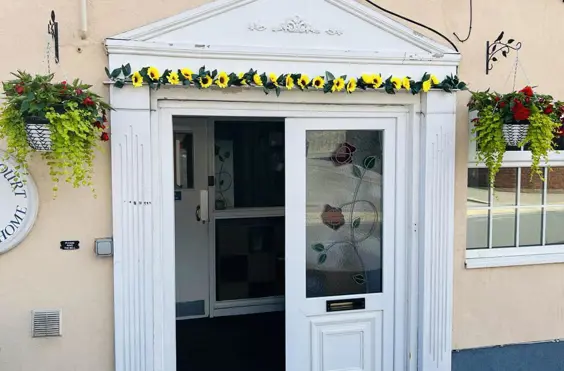 Cosham Court Nursing Home - An outside view of the home