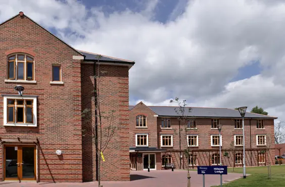 Hillside Lodge - outside view of care home