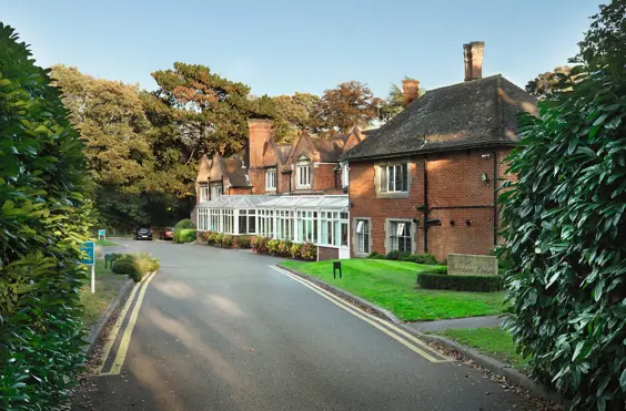 Burnham Lodge - outside view of care home