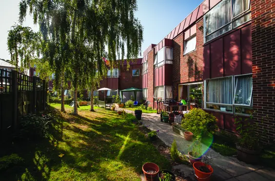 Hampton Lodge (St Basils) - outside view of care home