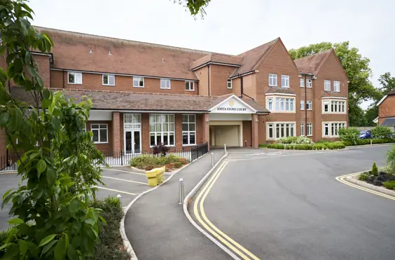 Anita Stone Court - outside view of care home