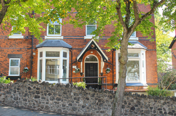 Hill House - outside view of care home
