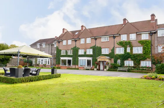Abbots Leigh Manor Nursing Home - An outside view of the home