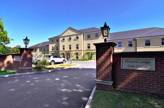 Howard Lodge Care Centre - outside view of care home