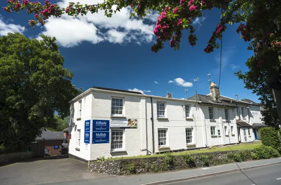 Hillside Care Home - outside view of care home