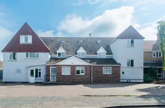 Blenheim Care Home - outside view of care home