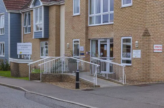 Loganberry Lodge - outside view of care home