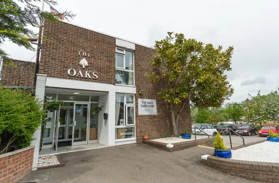 The Oaks Care Home - outside view of care home