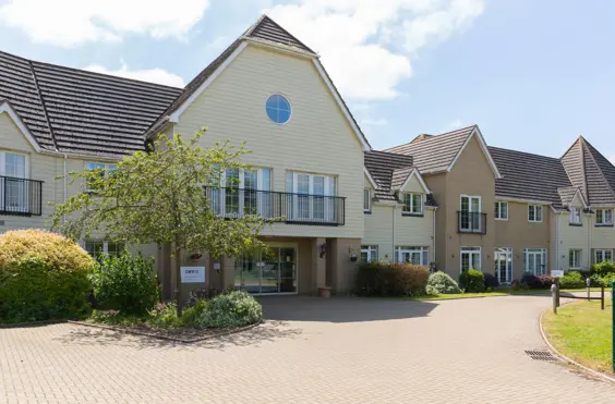 Silversprings - outside view of care home