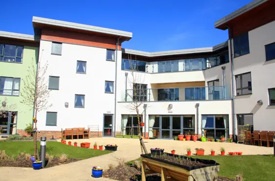 Hawkinge House - outside view of care home