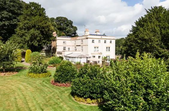 Coxbench Hall - outside view of care home