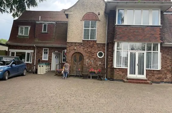 Ash Lea House - outside view of care home