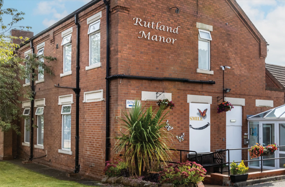 Rutland Manor Nursing Home - outside view of care home