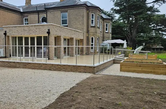 Little Brocklesby House - outside view of care home