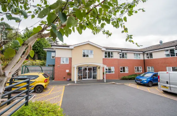 Brook Court - outside view of care home