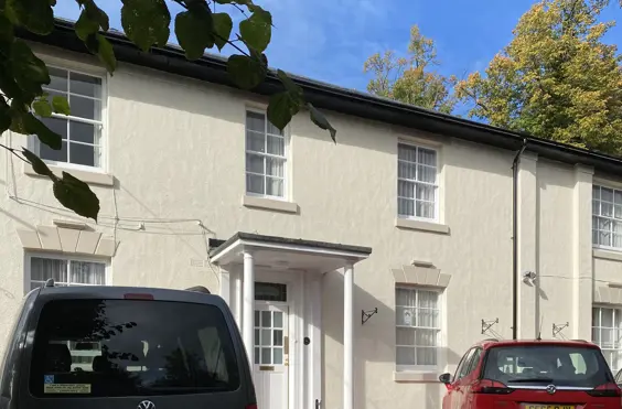 The Grove - outside view of care home