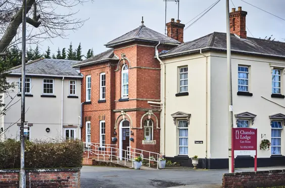 Chandos Lodge - outside view of care home