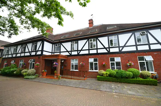 Five Oaks - outside view of care home
