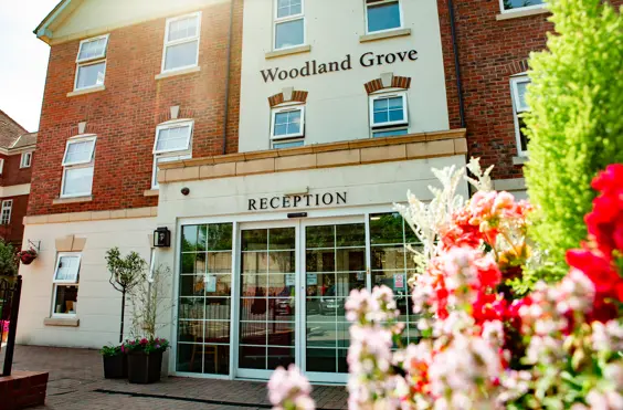 Woodland Grove - outside view of care home