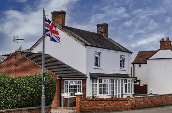 White Acres - outside view of care home