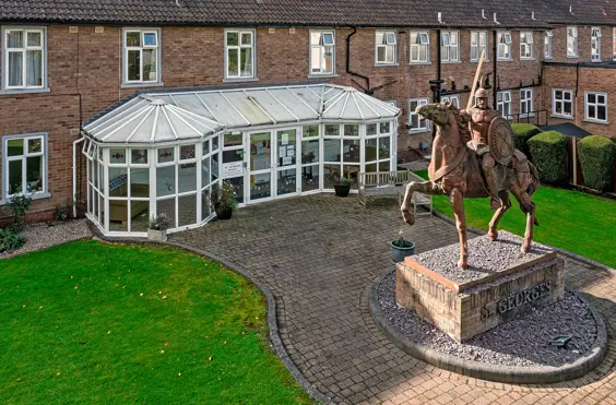 St Georges - outside view of care home