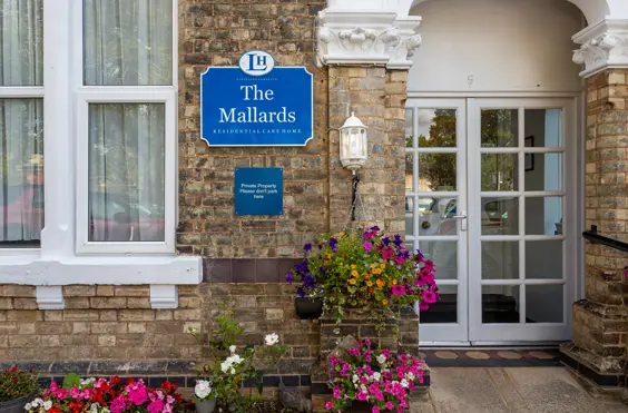 The Mallards - outside view of care home