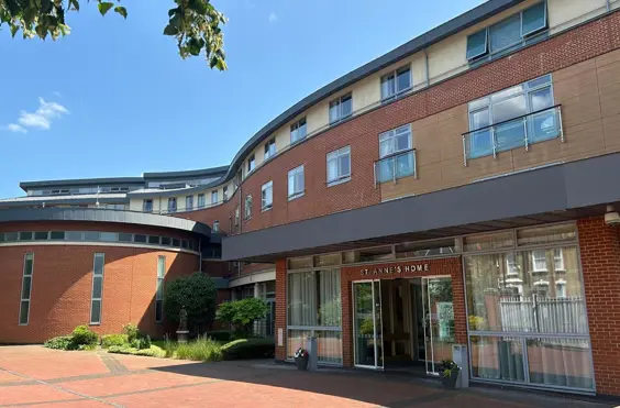 St Anne's Home - London - outside view of care home