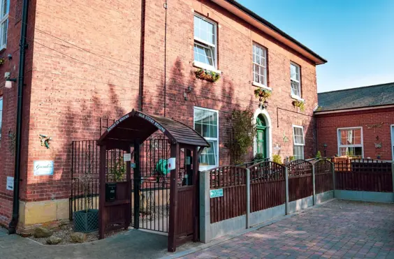 St Peters Care Home - outside view of care home