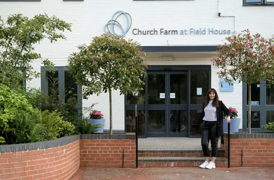 Church Farm at Field House - outside view of care home