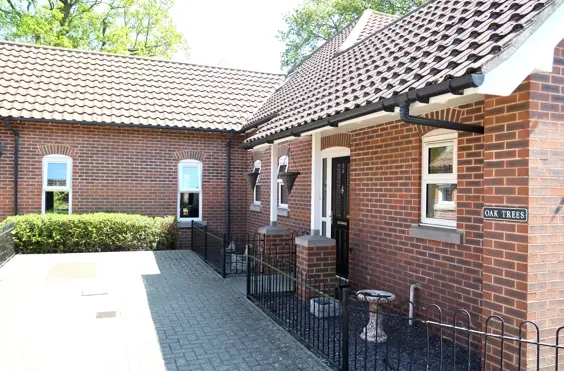 Oak Trees (Respite) - outside view of care home