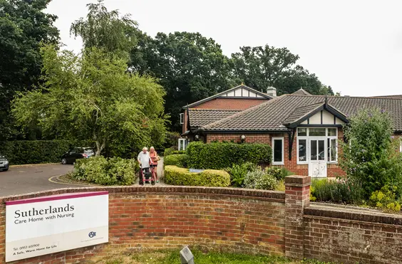 Sutherlands Nursing Home - outside view of care home