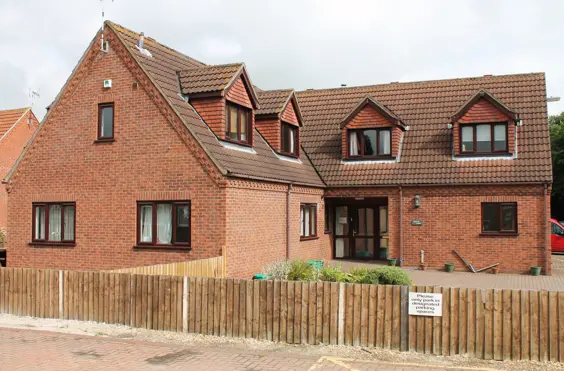 Spencers Lodge - outside view of care home