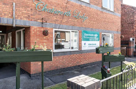 Chatsworth Lodge - An outside view of the home