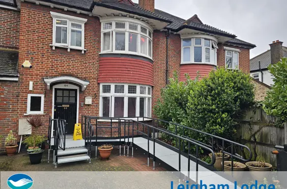 Leigham Lodge - outside view of care home