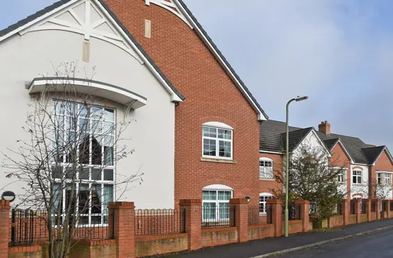 Greenfields Care Home - outside view of care home
