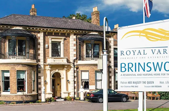 Brinsworth House - outside view of care home
