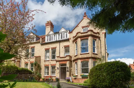The Oaks - outside view of care home