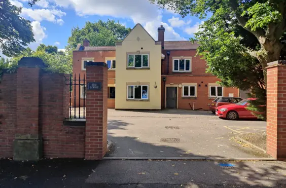 The Lodge - An outside view of the home