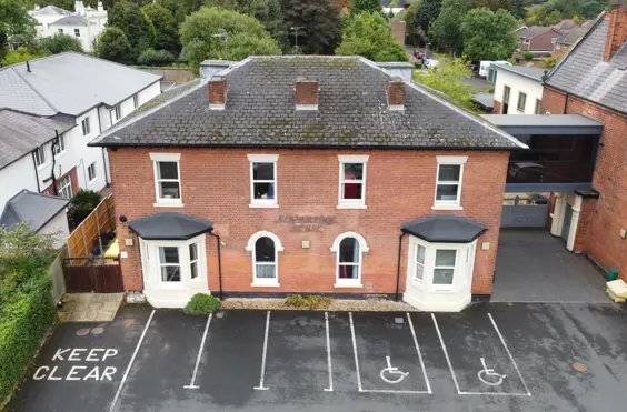 Newbridge House - outside view of care home
