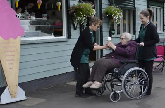 Blyth Valley Disabled Forum - outside view of care home